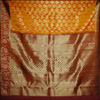 Exclusive designer hand woven pure silk Mustard color saree SRM-6 - Click here to View more details about this Product